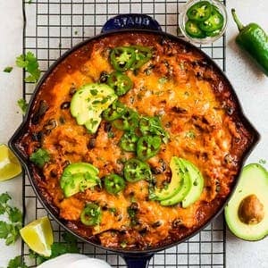 Chicken Enchilada Skillet