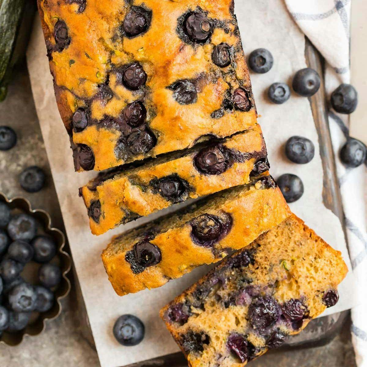 Blueberry Zucchini Bread