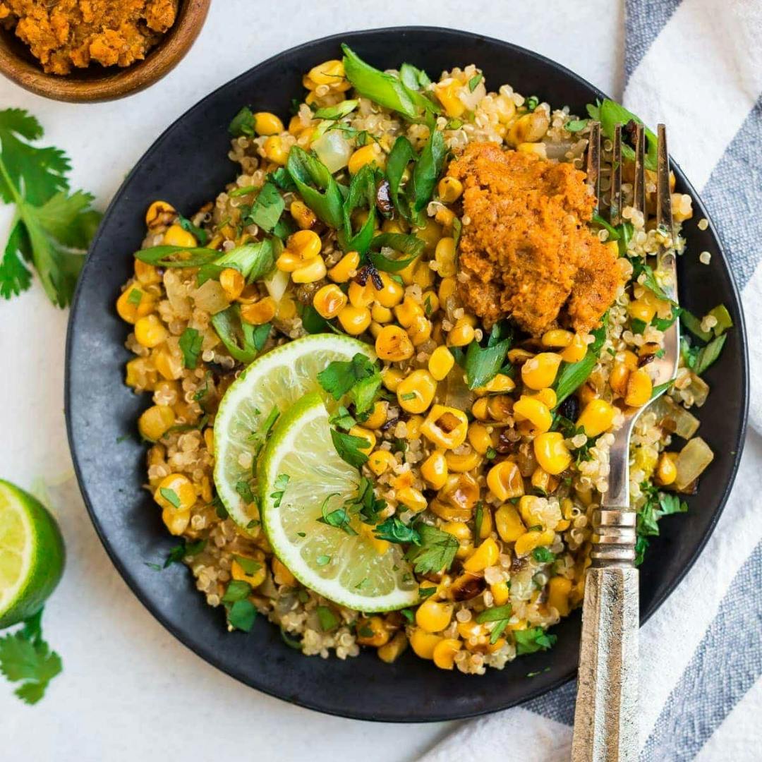 Mexican Street Corn Quinoa Salad