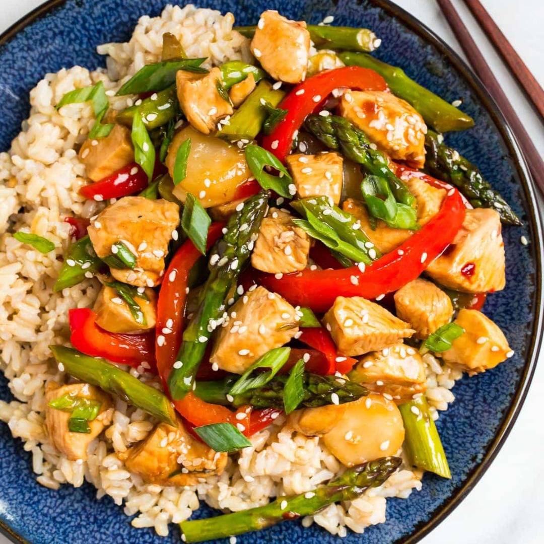 Teriyaki Chicken Stir Fry