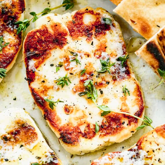 Grilled Halloumi Cheese