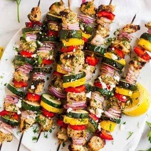 Grilled Chicken Kabobs