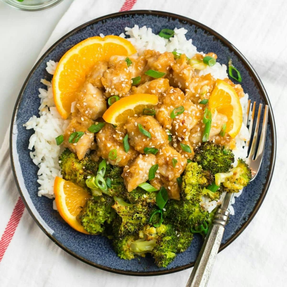 Healthy Orange Chicken