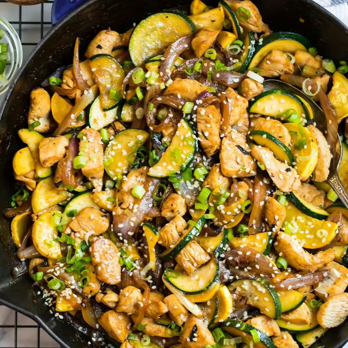 Zucchini Stir Fry