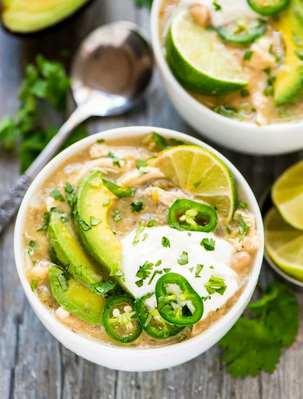 Crockpot White Chicken Chili