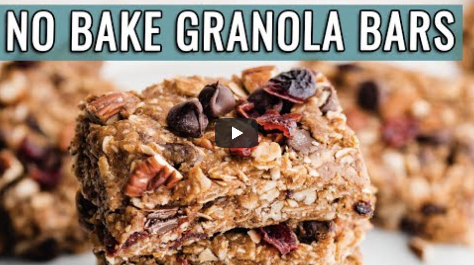 no bake granola bars