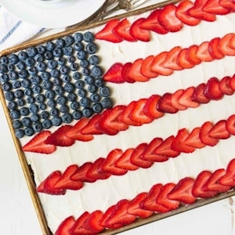 Flag Cake