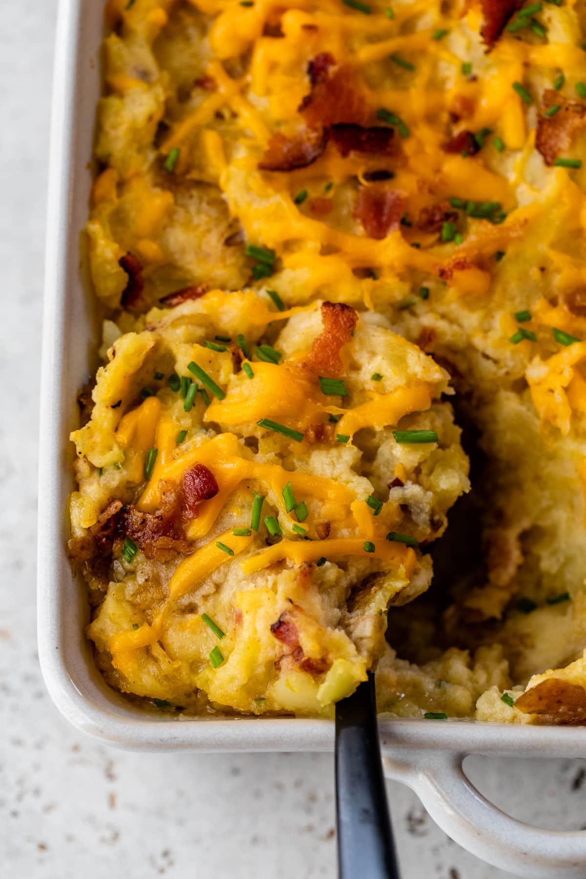 Twice Baked Potato Casserole