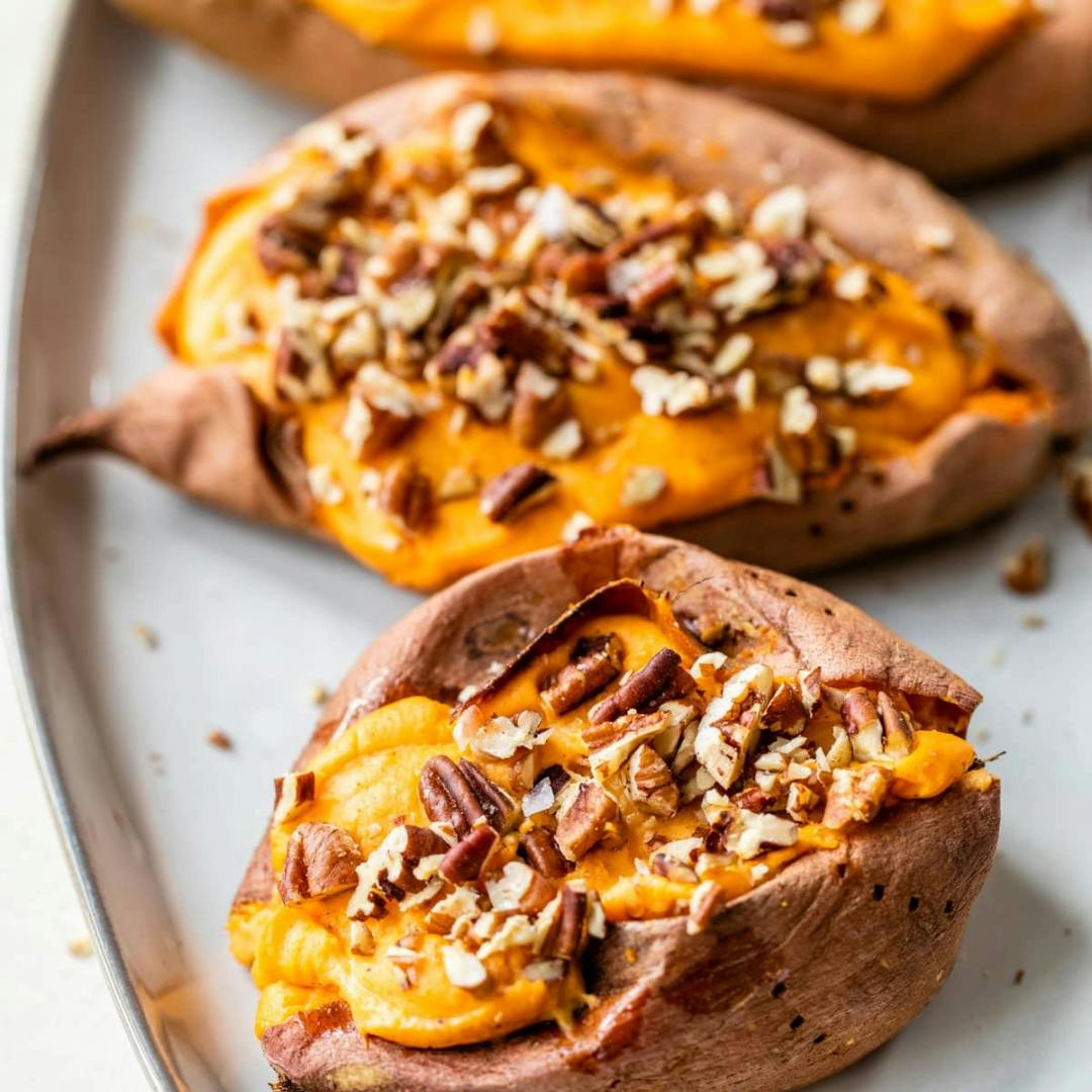 Twice Baked Sweet Potatoes