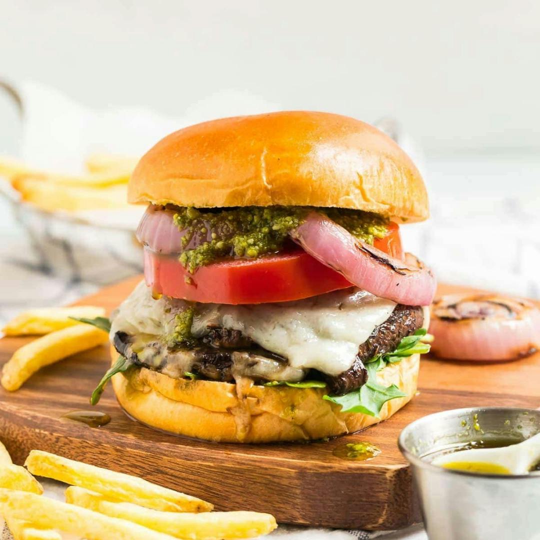 Portobello Mushroom Burger