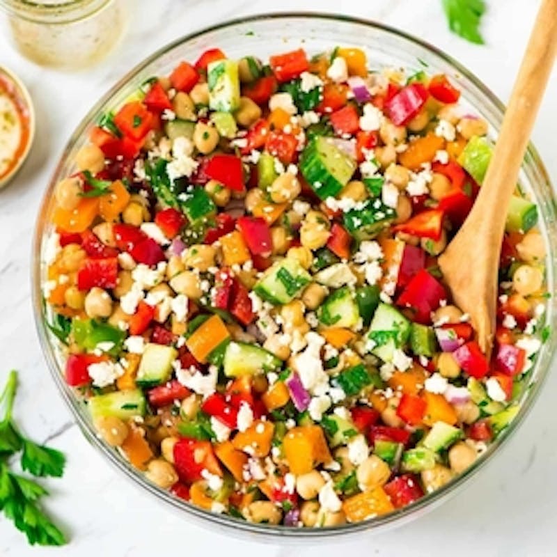 Mediterranean Chickpea Salad