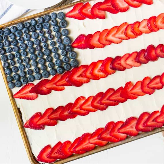 Flag Cake