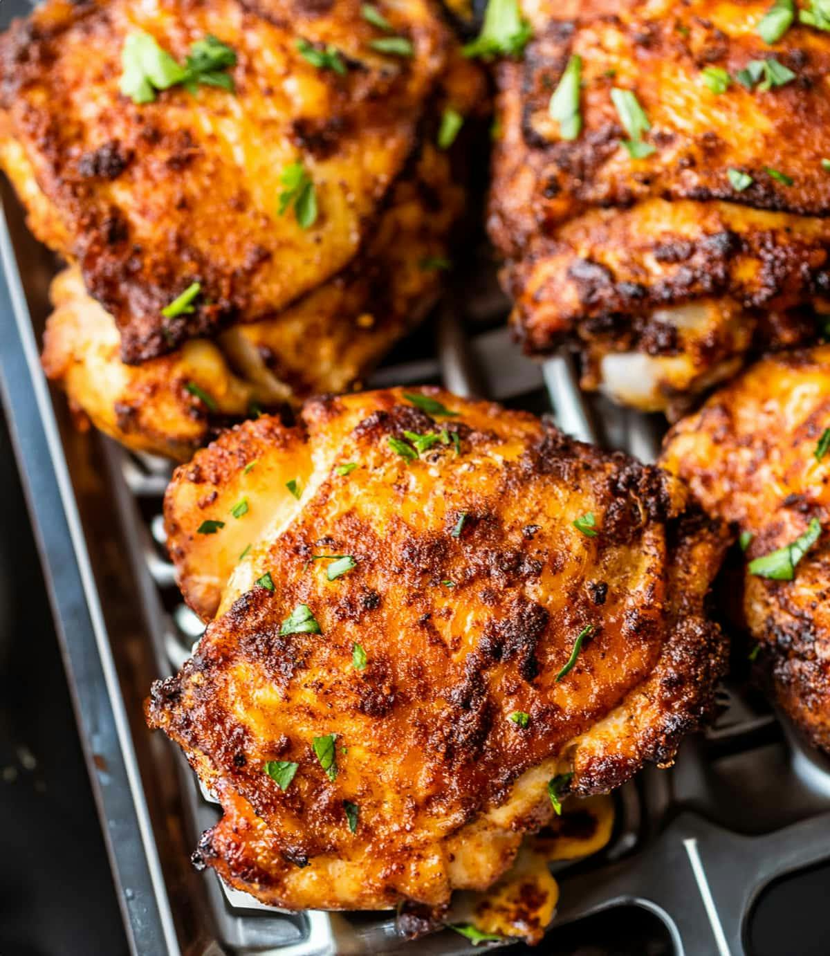 Air Fryer Chicken Thighs