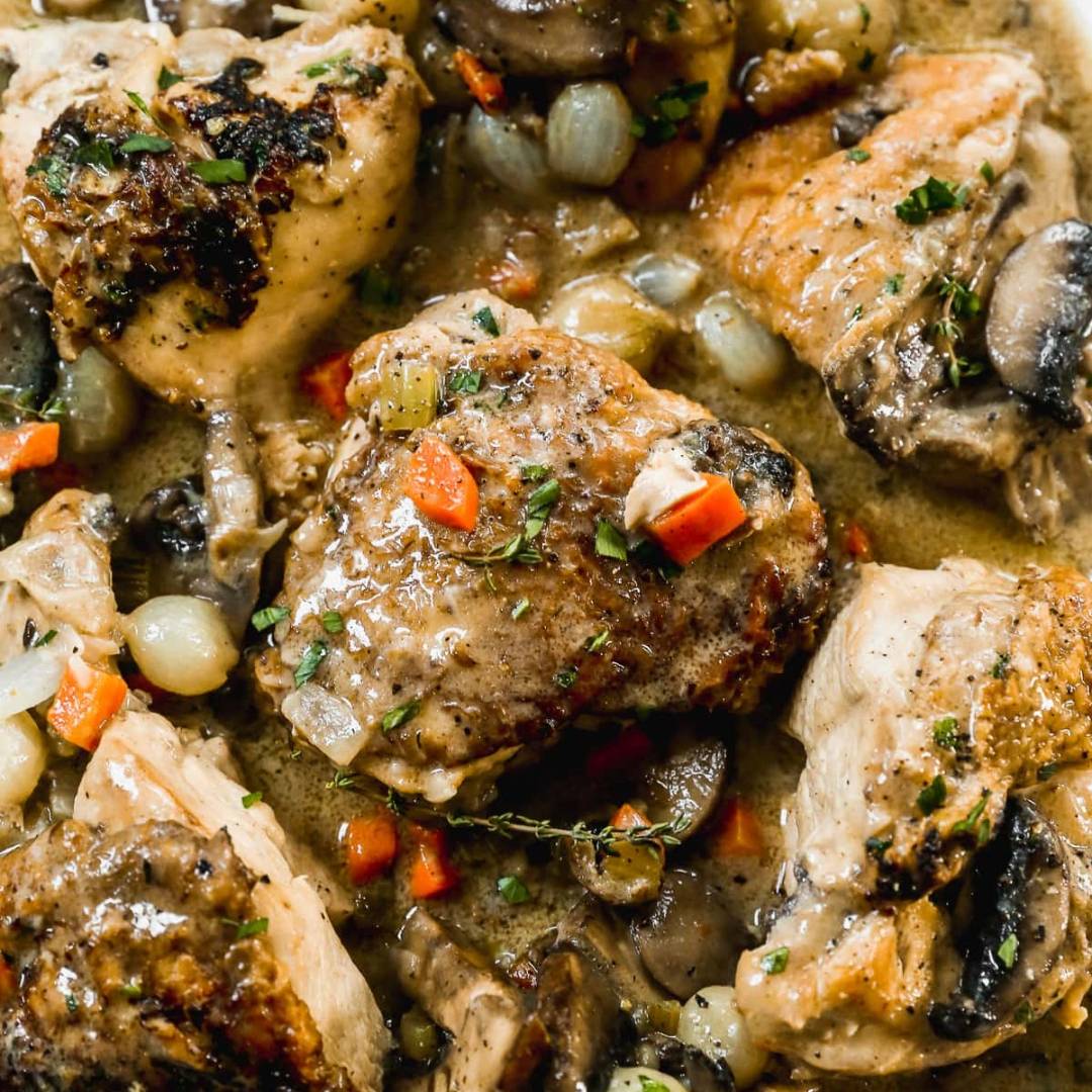 Chicken Fricassée