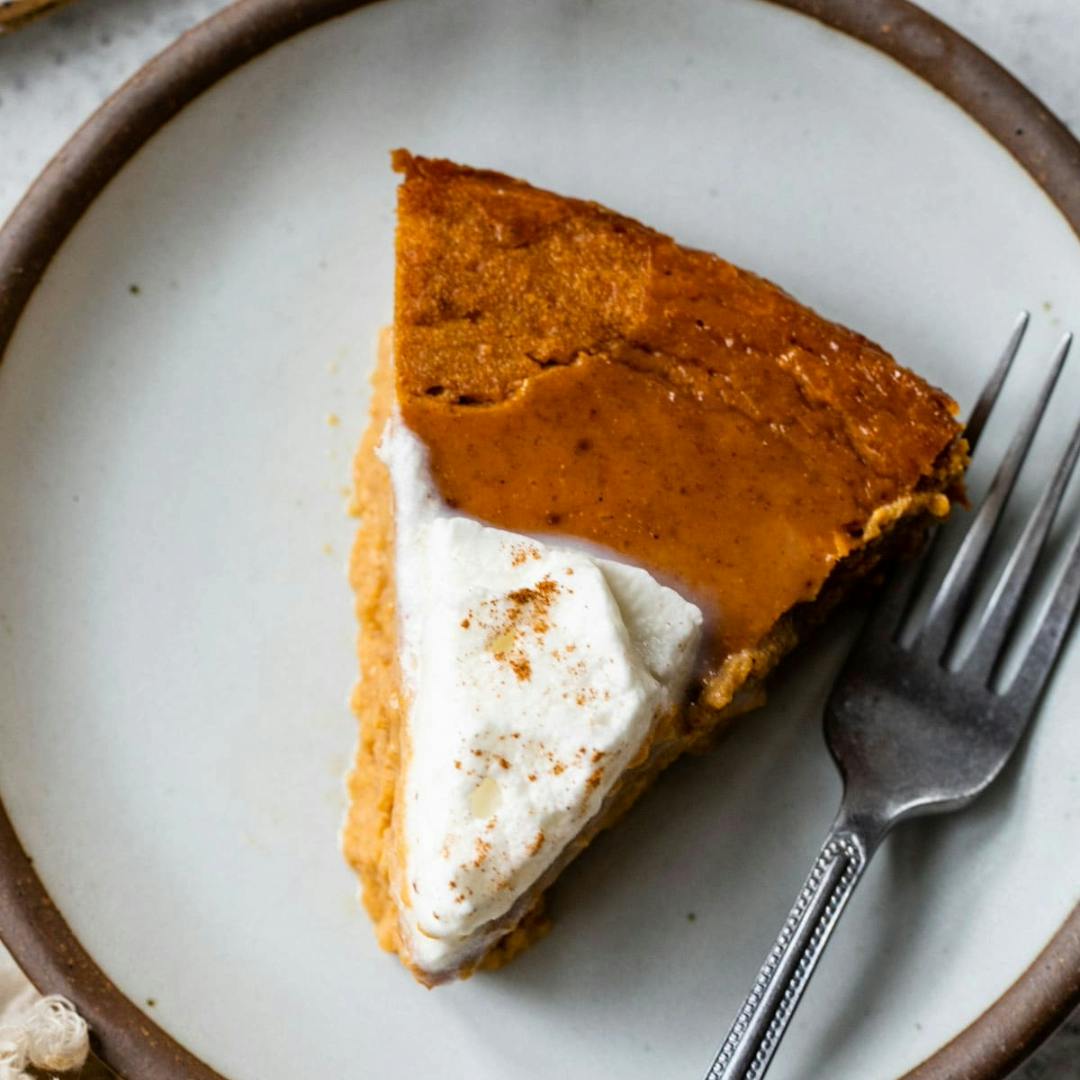 Crustless Pumpkin Pie