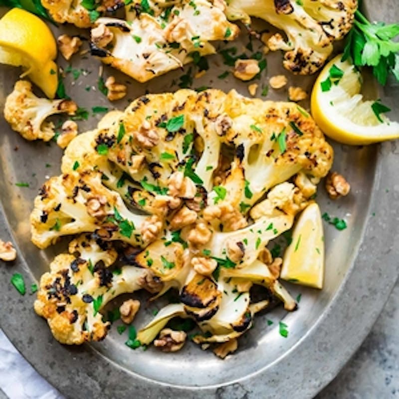 Grilled Cauliflower Steaks