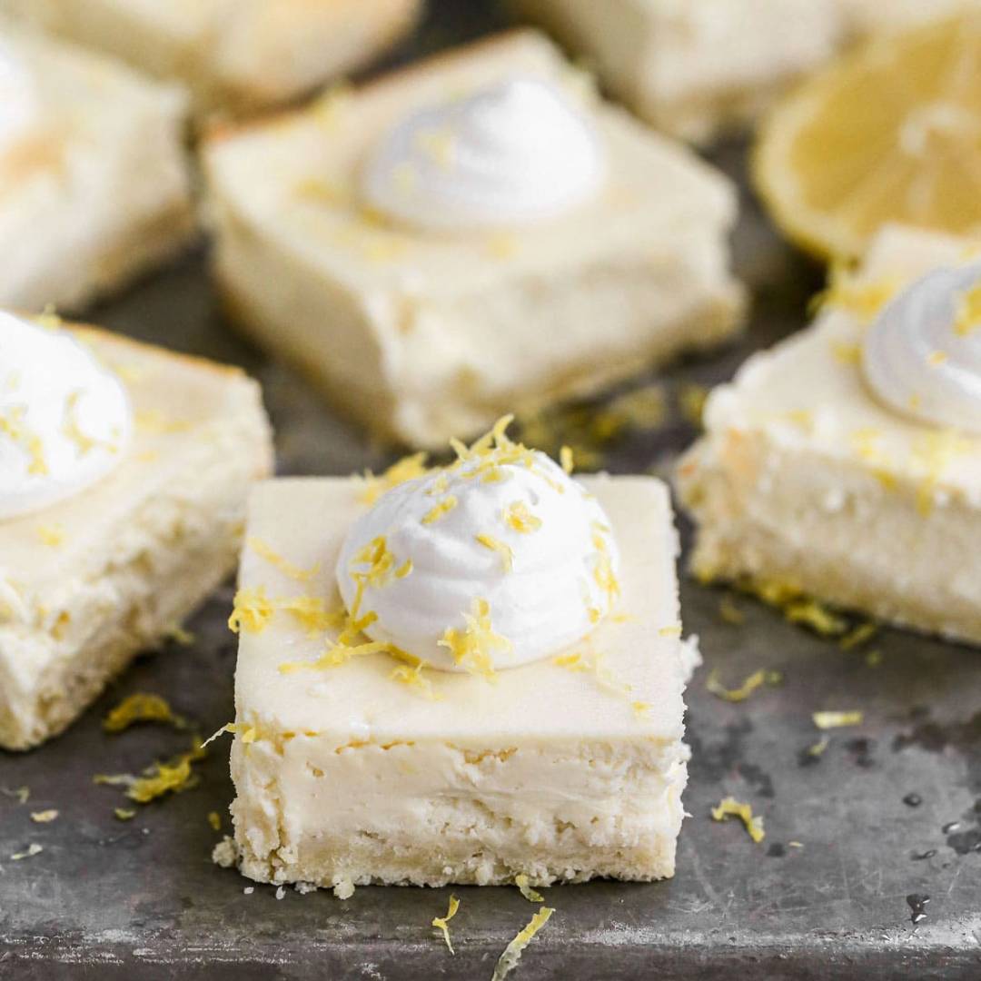 Lemon Cheesecake Bars