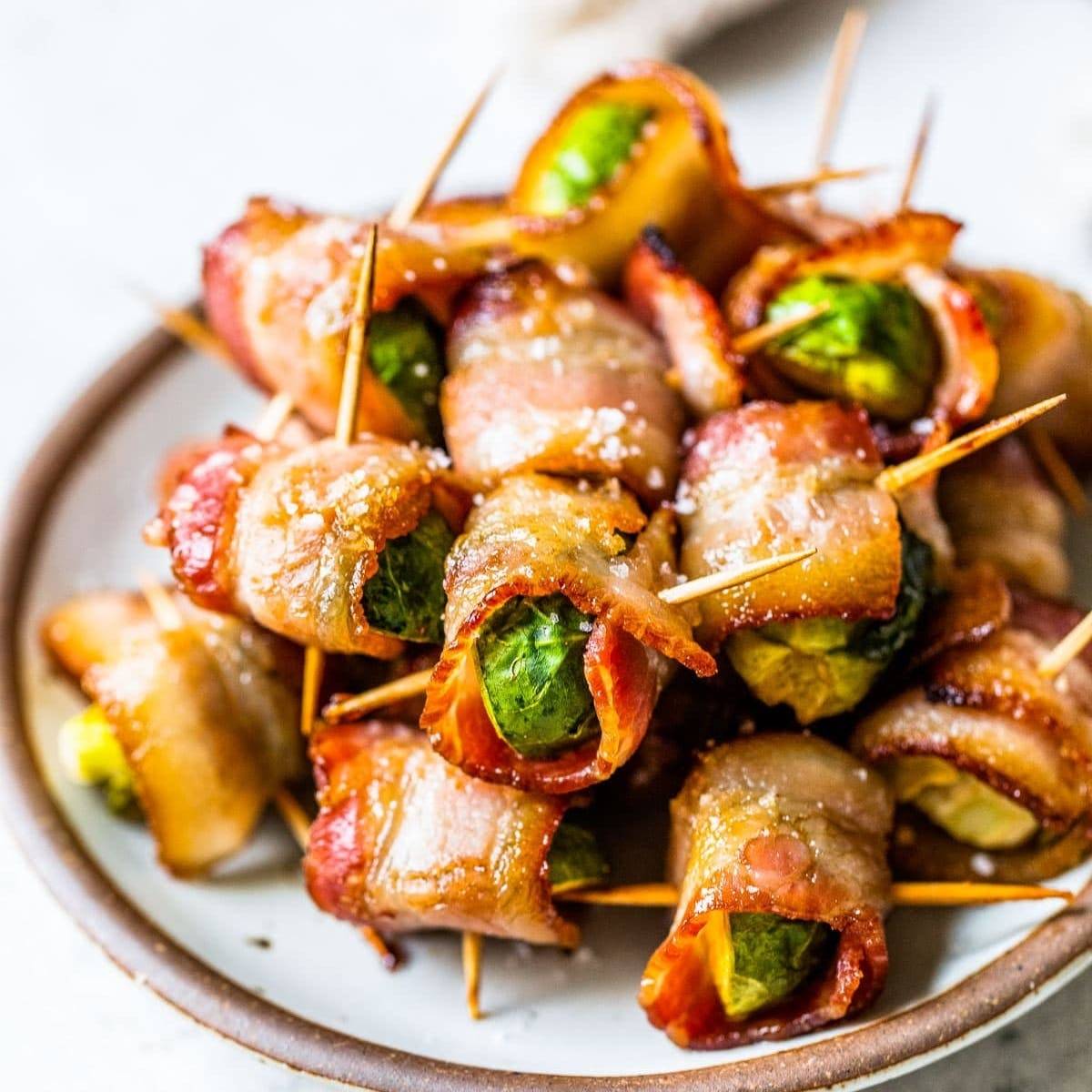 Bacon Wrapped Brussels Sprouts