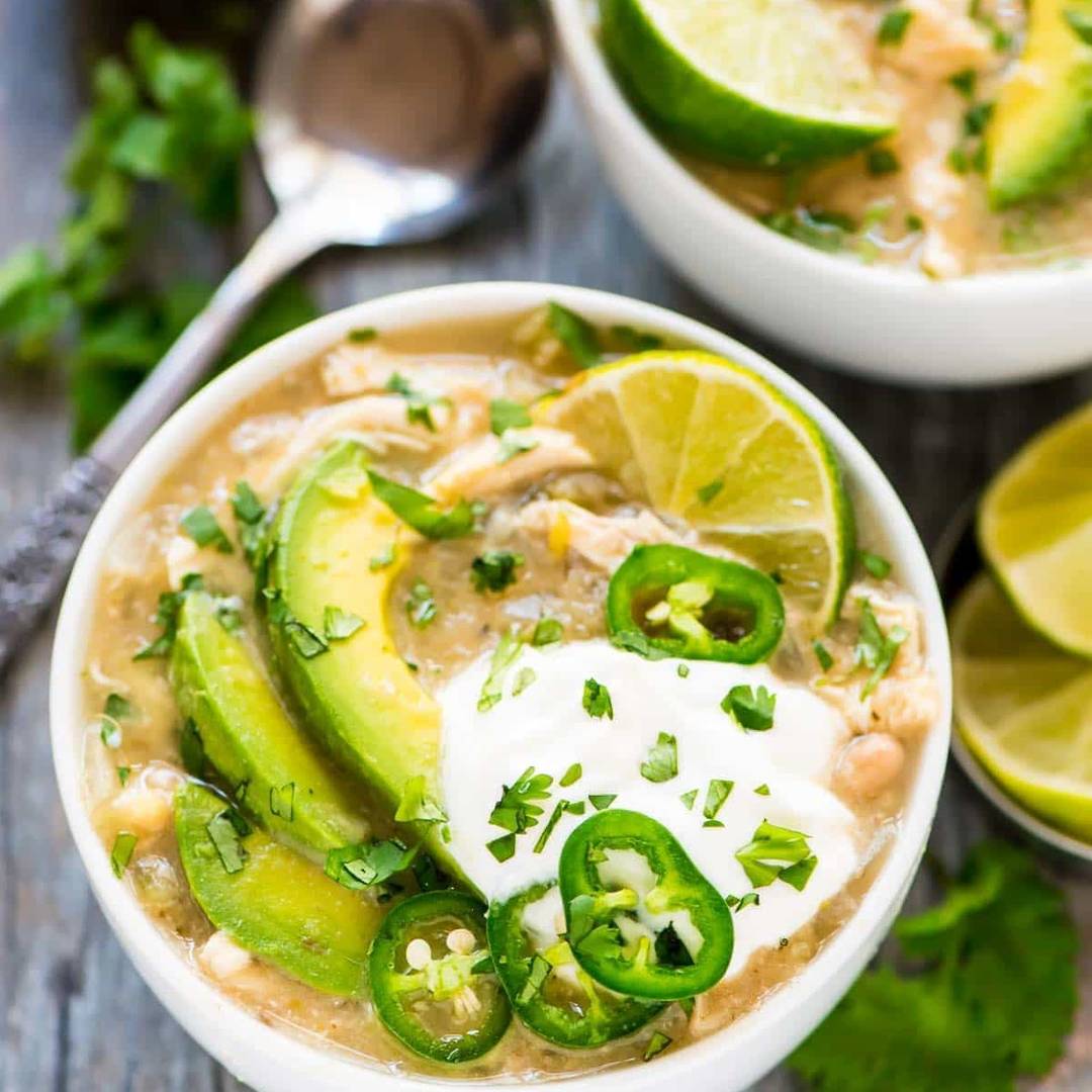 Crockpot White Chicken Chili