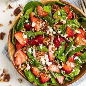 Spinach Strawberry Salad