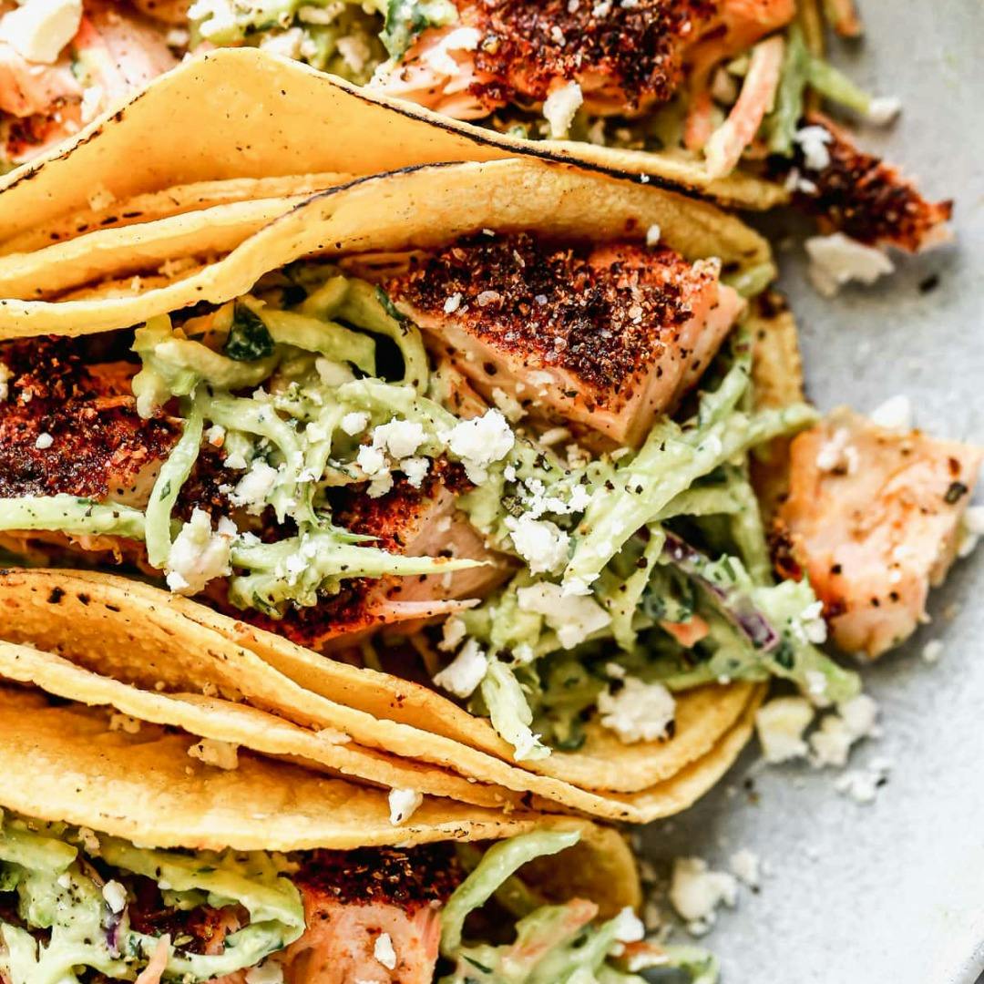 Salmon Tacos