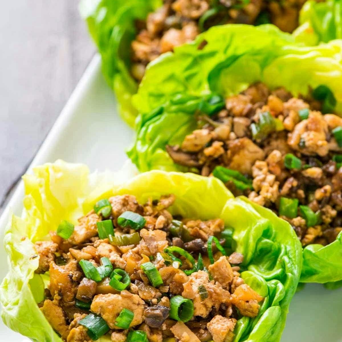 Vegetarian Lettuce Wraps