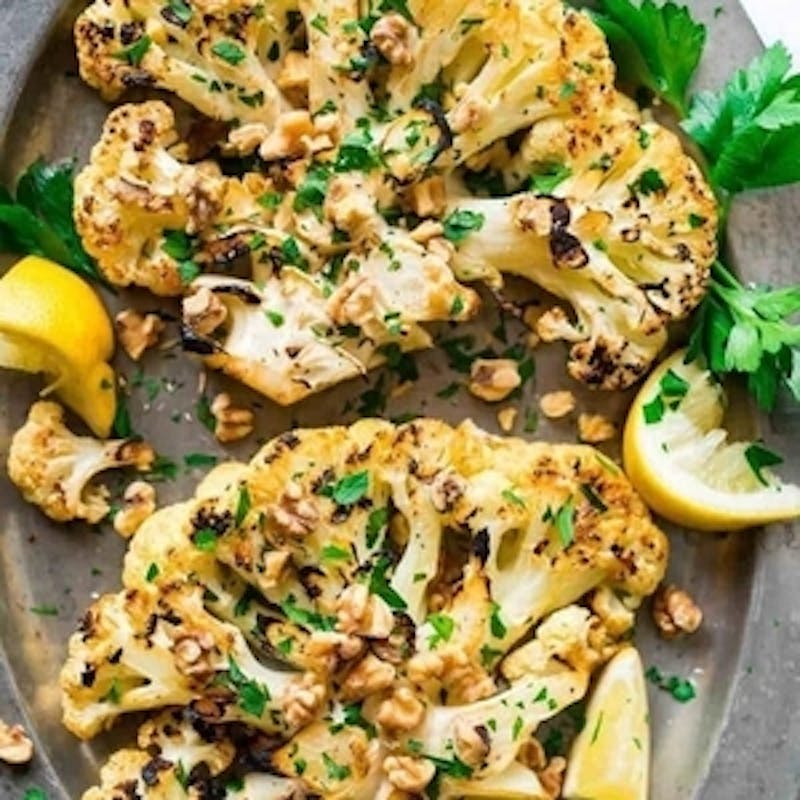 Grilled Cauliflower Steaks