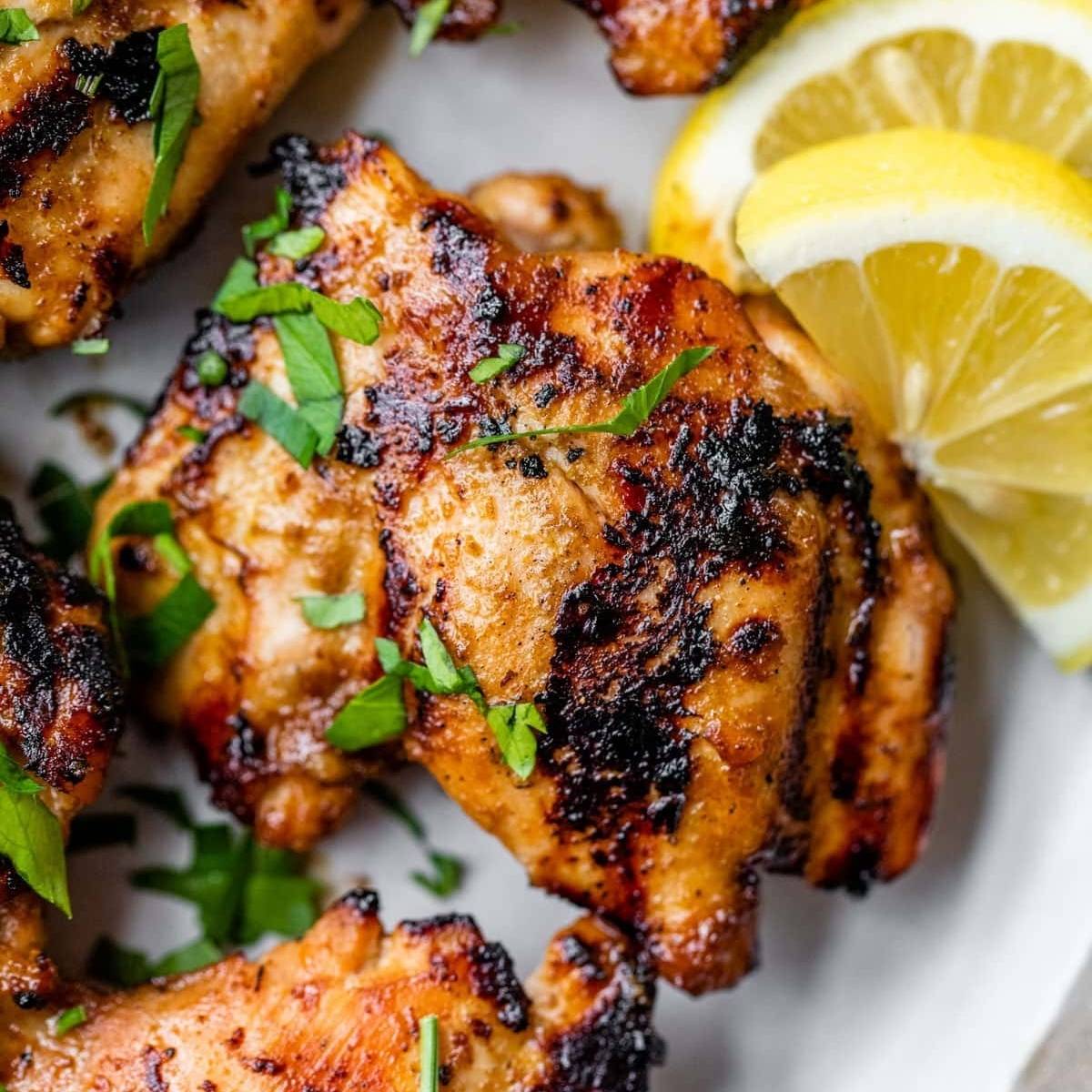 Grilled Chicken Thighs