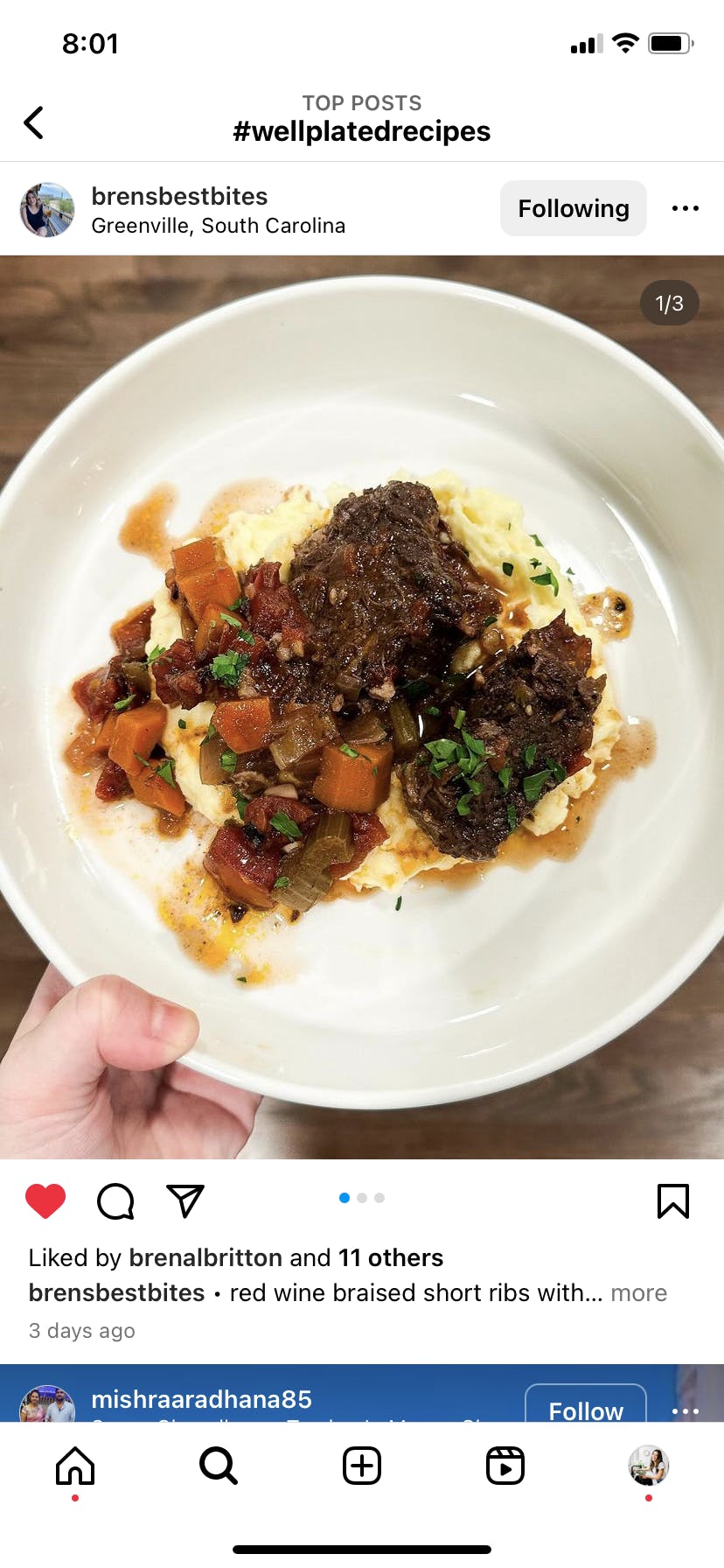 Braised Short Ribs