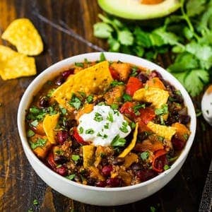 Instant Pot Vegetarian Chili
