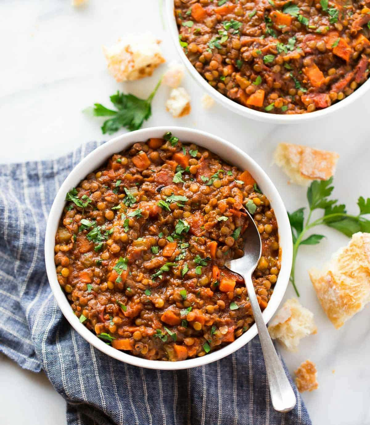 Instant Pot Lentil Soup