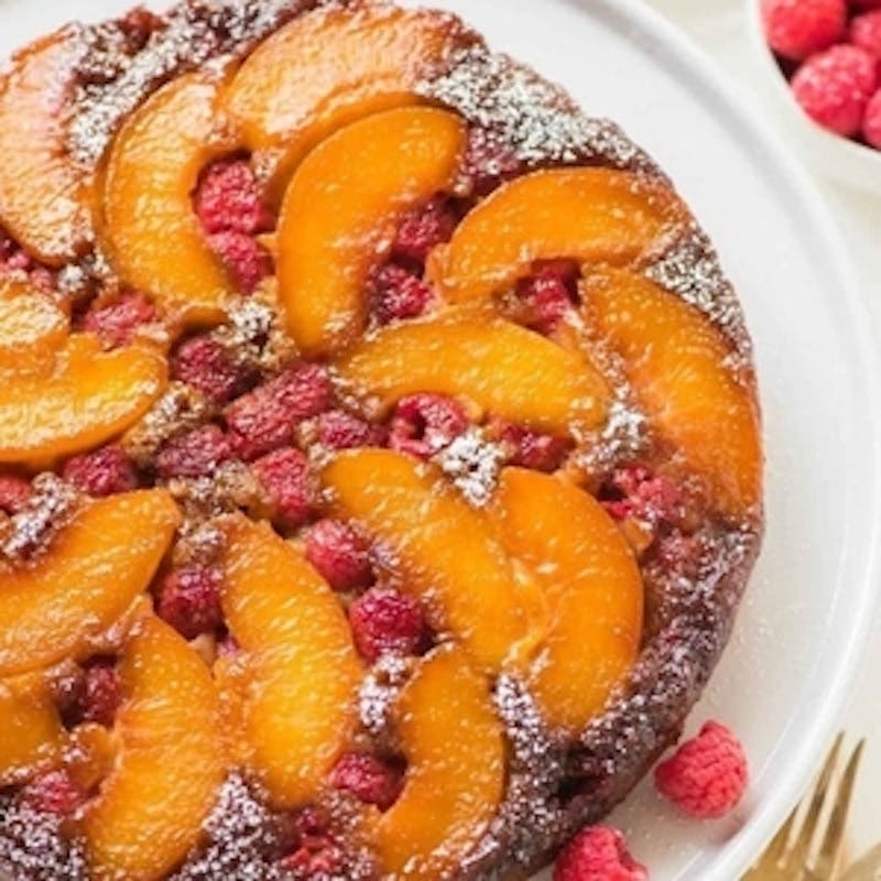 Peach Upside Down Cake