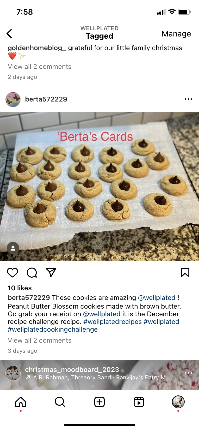 Peanut Butter Blossom Cookies