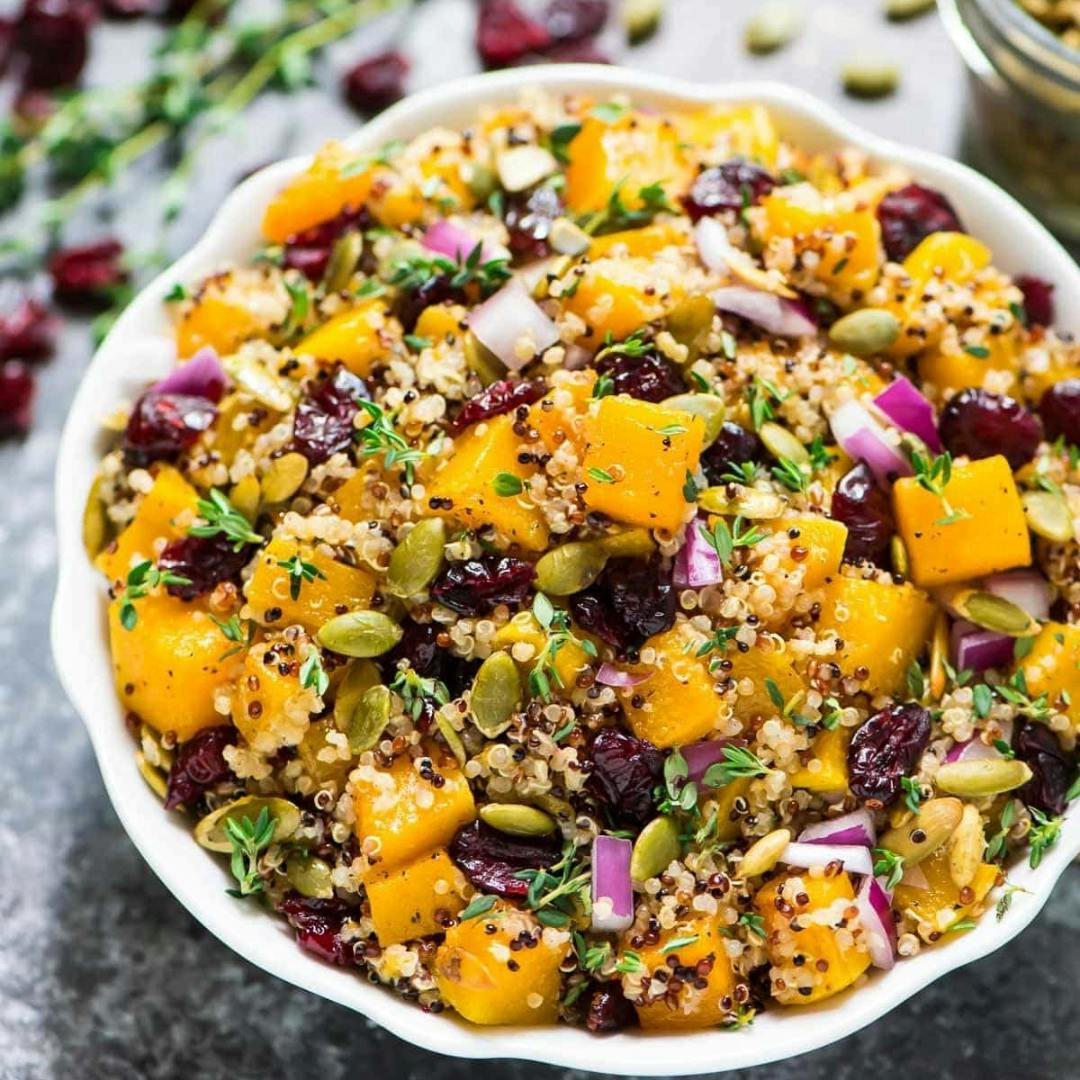 Butternut Squash Quinoa Salad