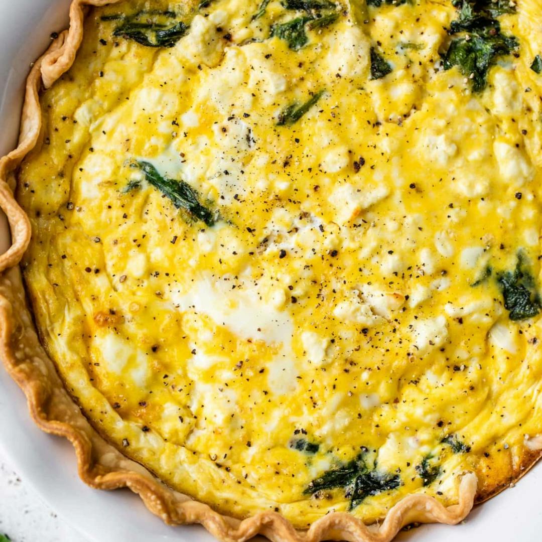 Spinach Quiche