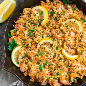 Baked Shrimp Scampi