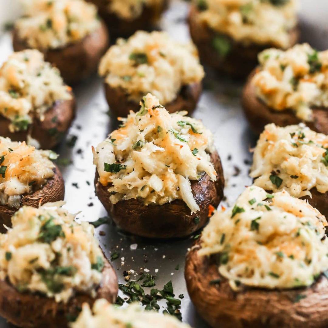 Crab Stuffed Mushrooms