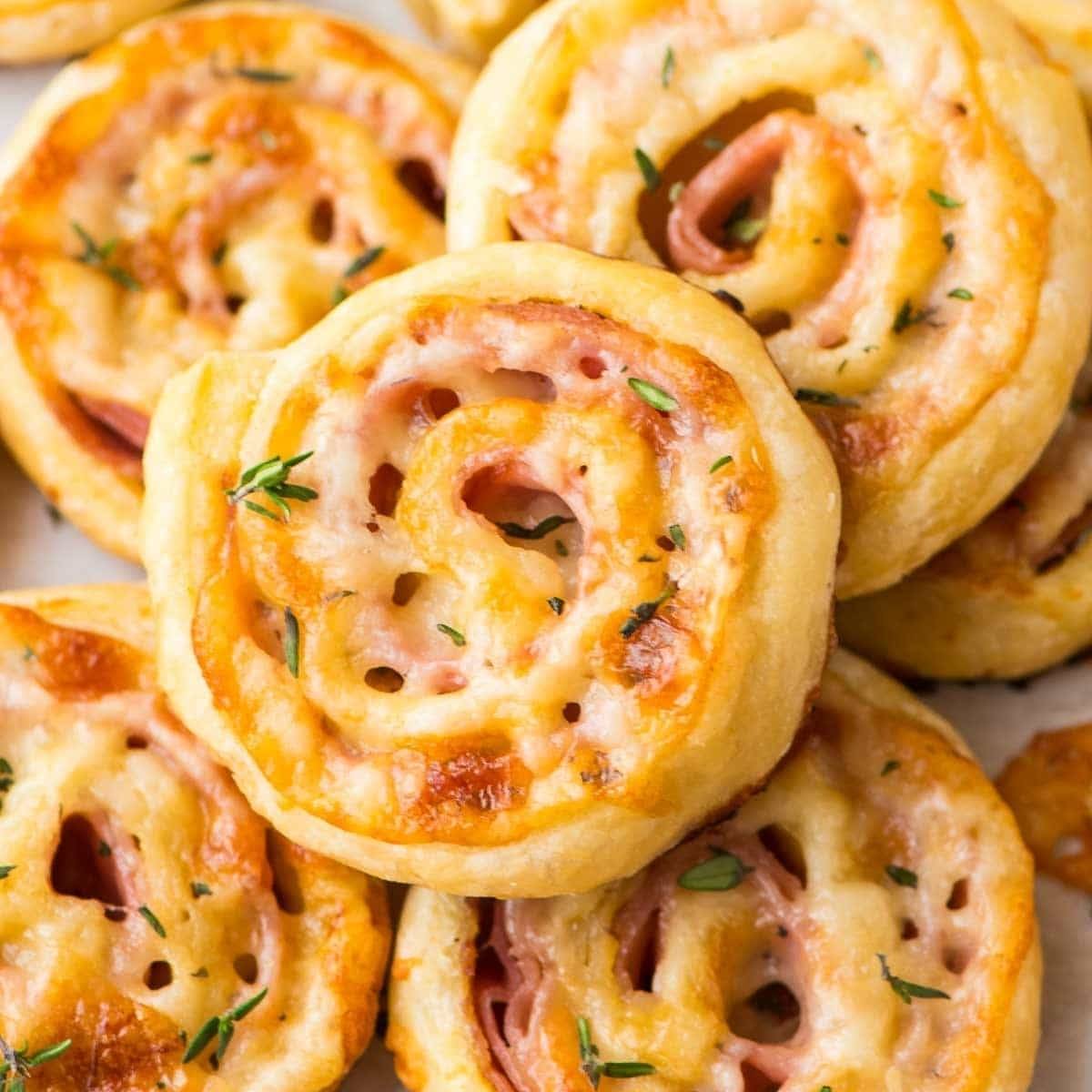 Ham and Cheese Pinwheels