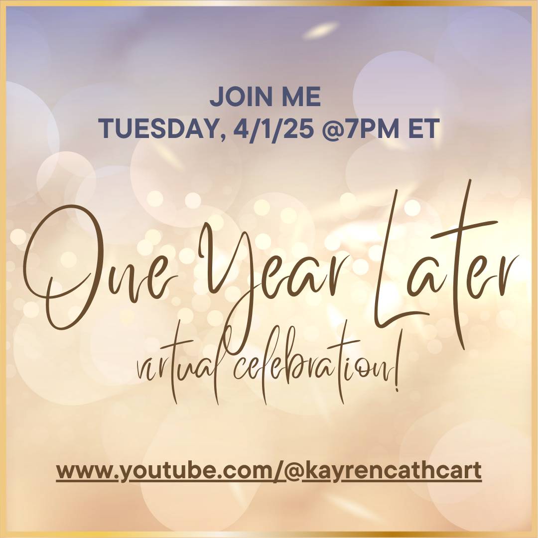 One Year Later virtual celebration