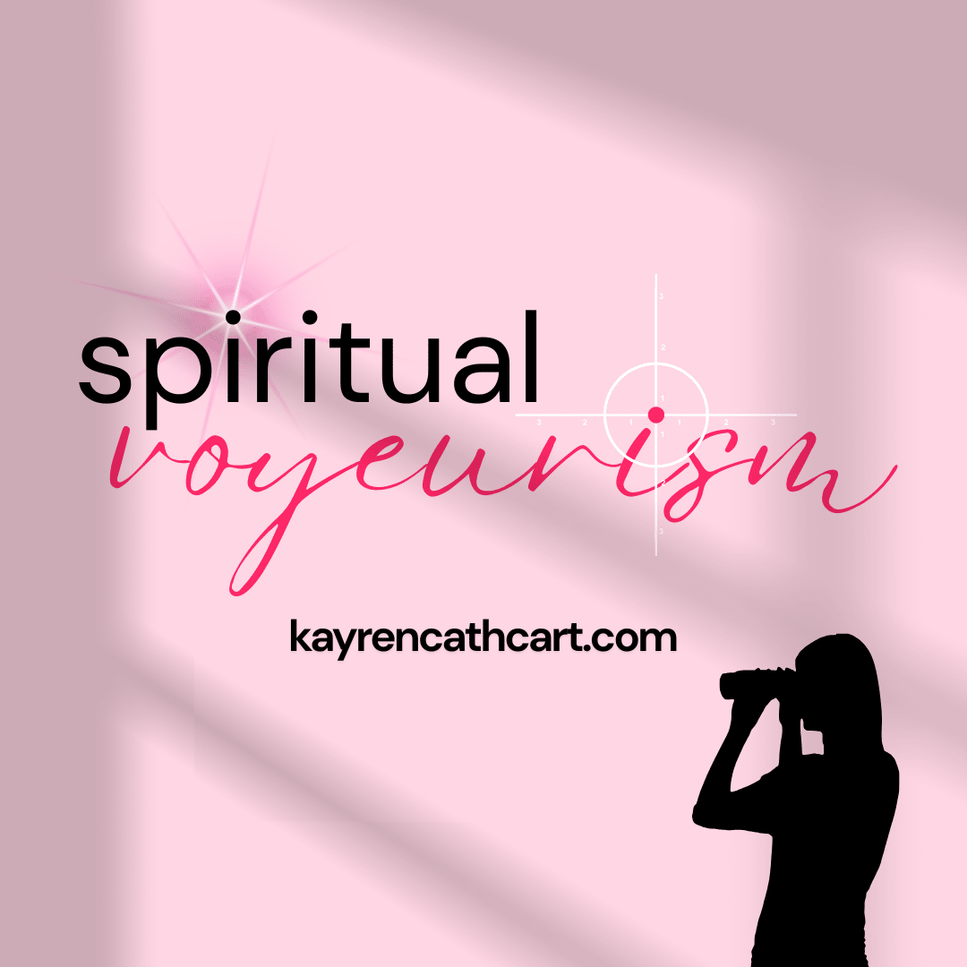 Tired of oh-so-intently watching others do what God has called YOU to do in this season? Asking for a friend…?