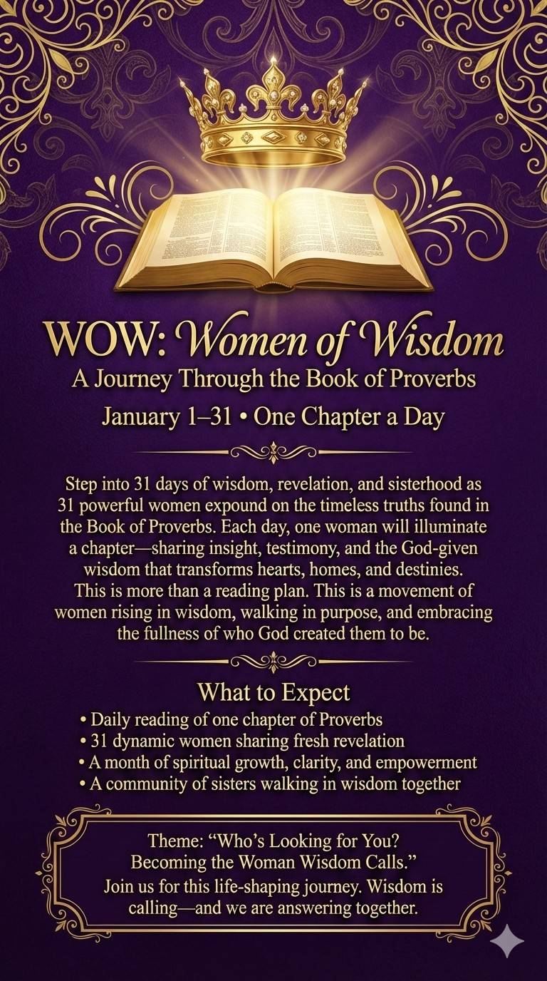 Women of Wisdom - Proverbs 31