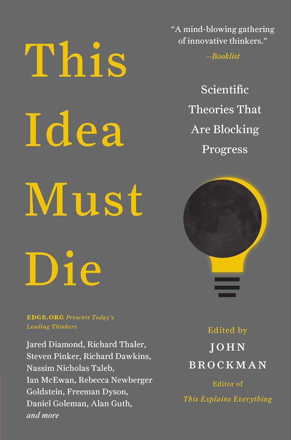 Book cover of "This Idea Must Die"