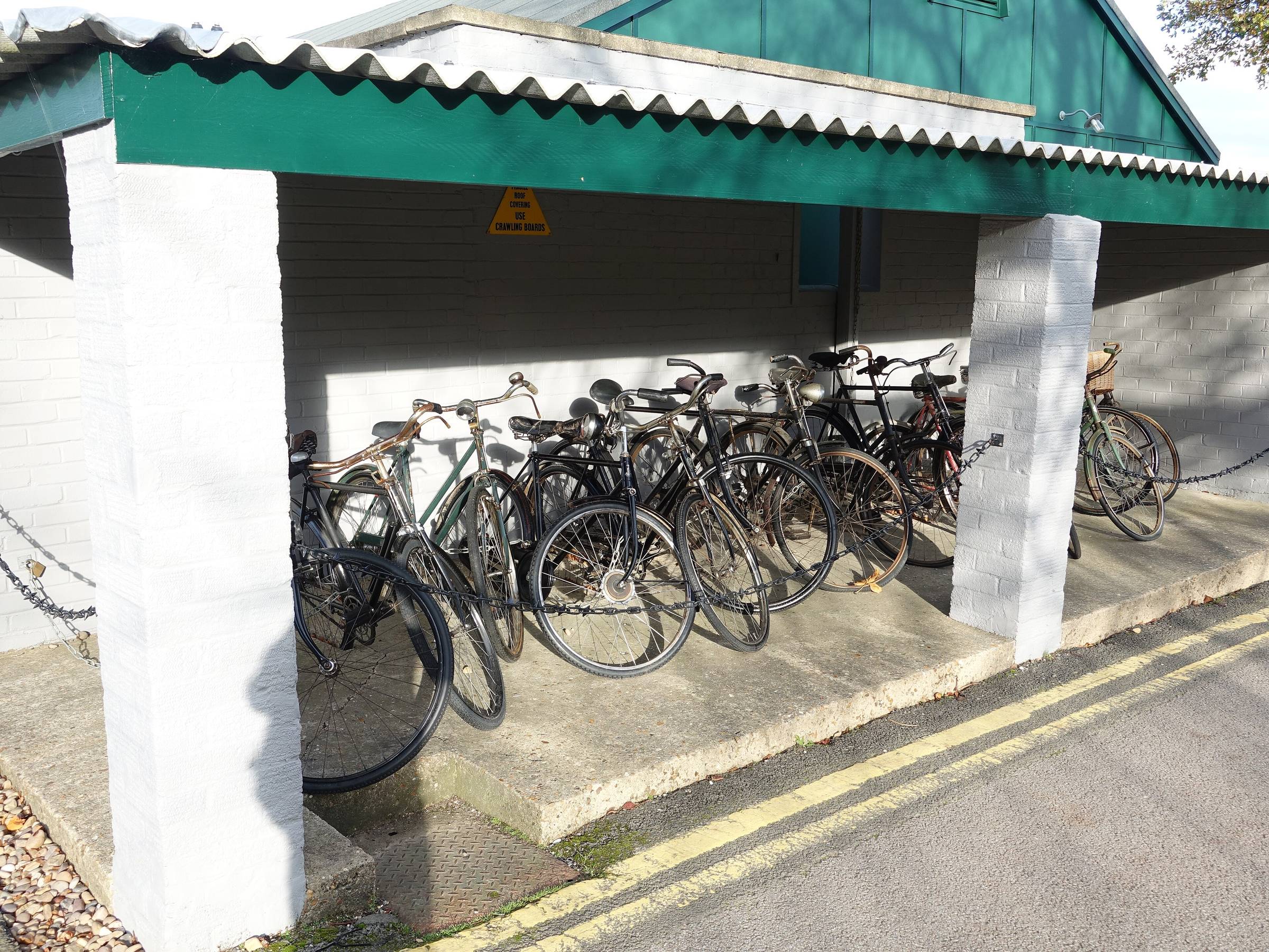 bicycle shed
