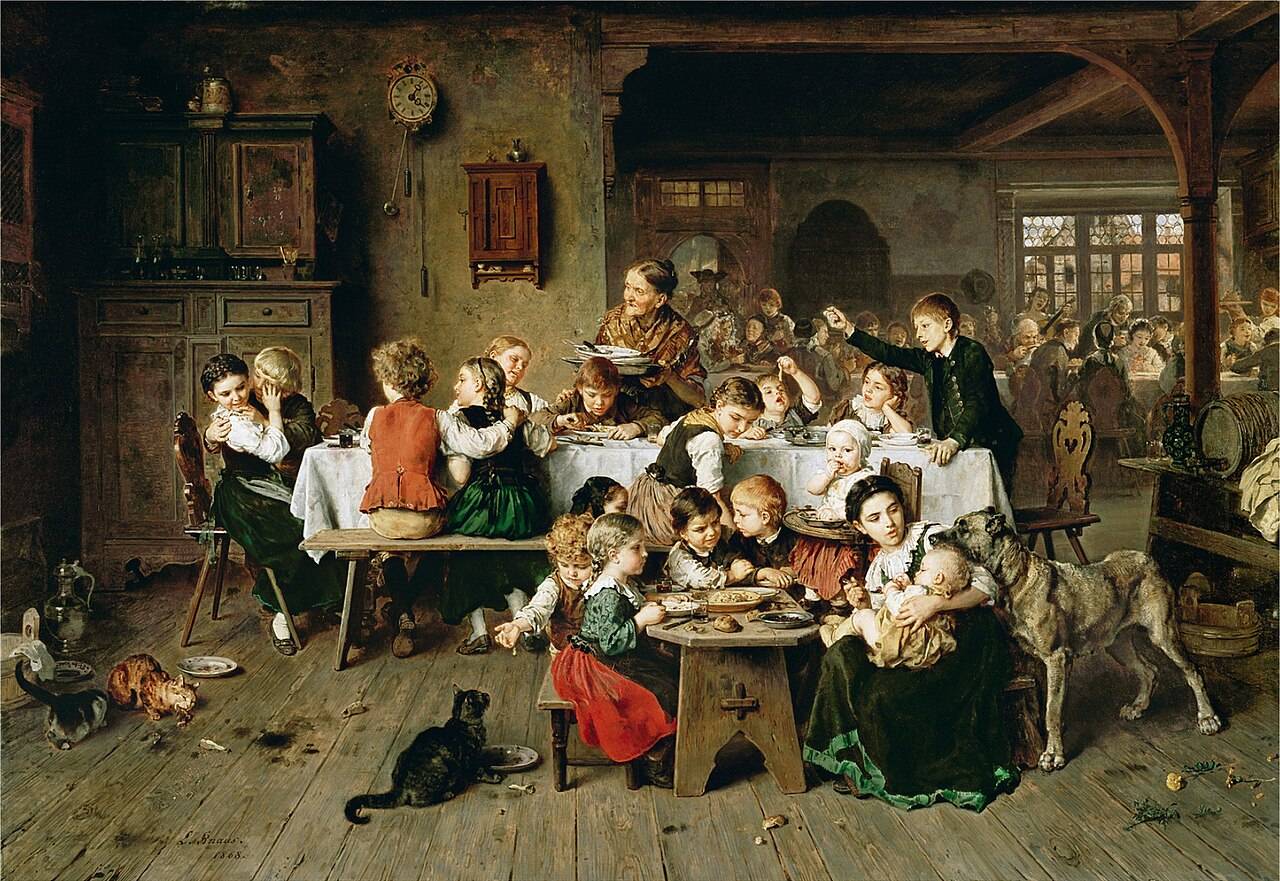 A painting of Kinderfest