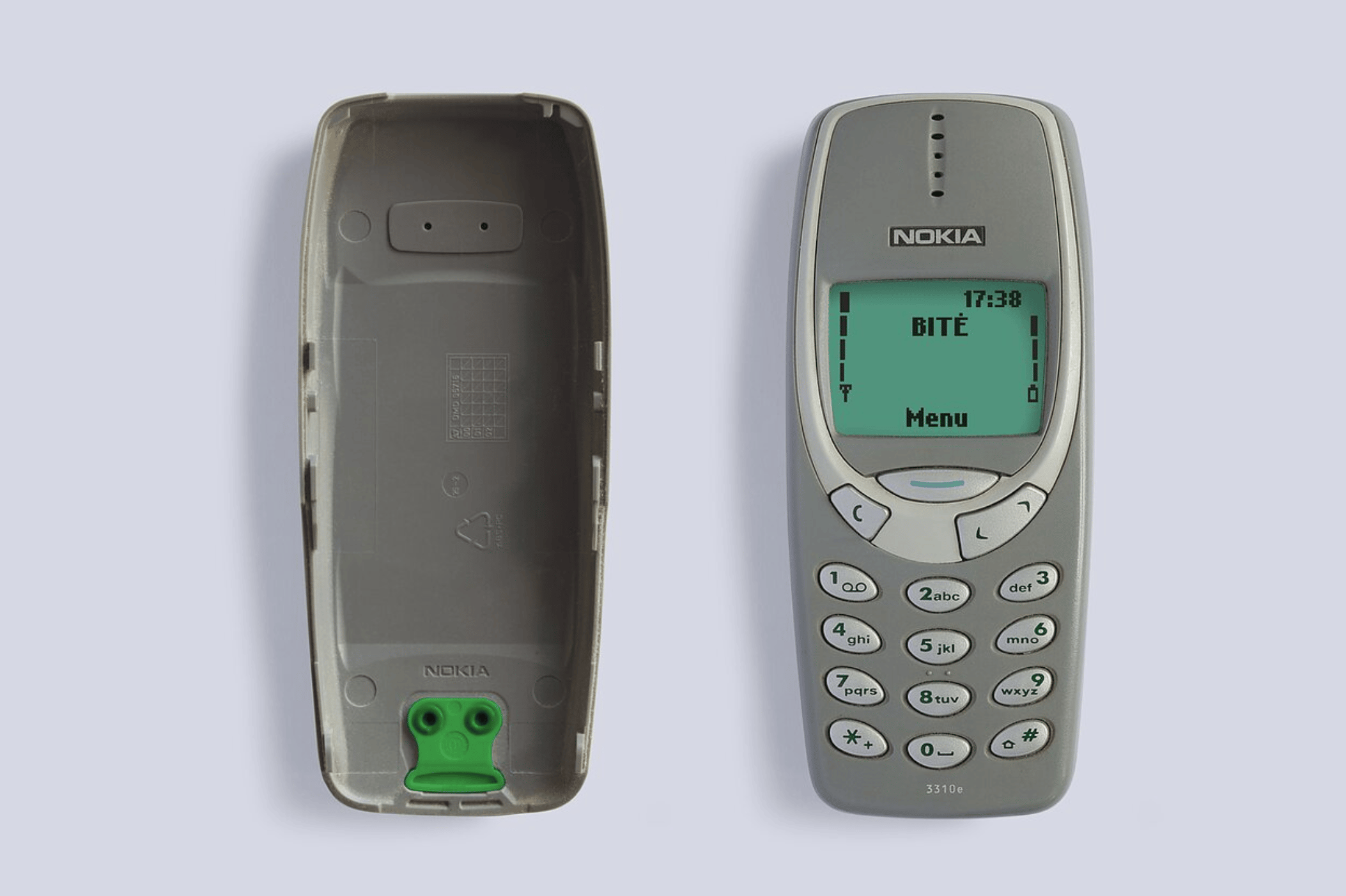 nokia 3310 frog face