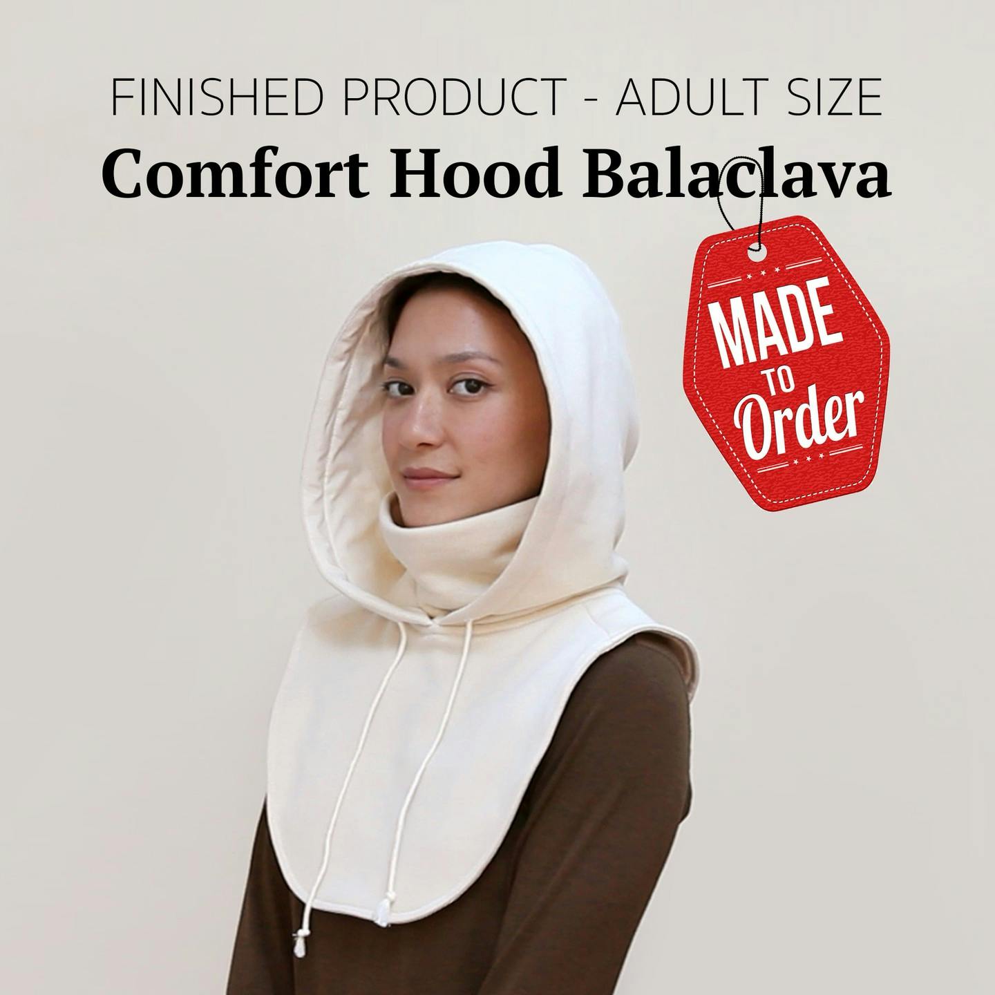 Hi there! I'm gonna try something new and I'm kinda scared!! I'll be selling the Comfort Hood as a finished product, made to order, just one size for now, adult size 55-59 cm of head circumference. I will be sewing them but also... someone else will.
So remember when I said in a story that I was showing a friend's sister how to sew? The friend is first a friend of my bf's, they're both Colombians, living in France. She is a lawyer and human rights activist. I've only known her for a year but in this meantime she's helped 2 people, a friend and a cousin emigrate here in all legality (they easily got papers for being gay). Two weeks ago, she helped her aunt and uncle come over with their 2 kids, and so the 18 yo young lady who wanted to learn how to sew is one of them (so it's her cousin, not her sis, whatever). She's already learning French to enter uni next year, earning money doing some cleanings, and because she loves fashion, she came to me to learn sewing. Since some of you guys have been asking for already made hoods, a new opportunity appeared so I thought of her making them that way she can support her family a bit (her dad already found a job but the mom hasn't yet and the brother is very young). I'll be there to make sure the quality is good and to do the customer service with you in English/French. She'll be in charge when it's Spanish though, so she can learn a bit how a small Etsy shop works! I think it can be a nice opportunity!
Thanks for your support!!!
.
.
.
#balaclava #snood #comforthood #winter #winteroutfit #neckwarmer #neckwarmers #hoodie #hood