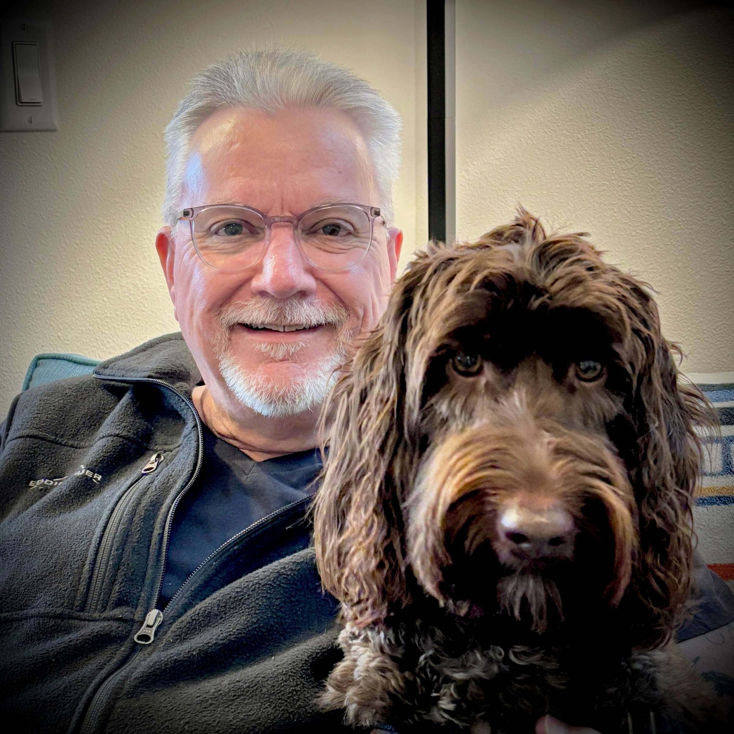 Baz and Kona, the WonderDoodle