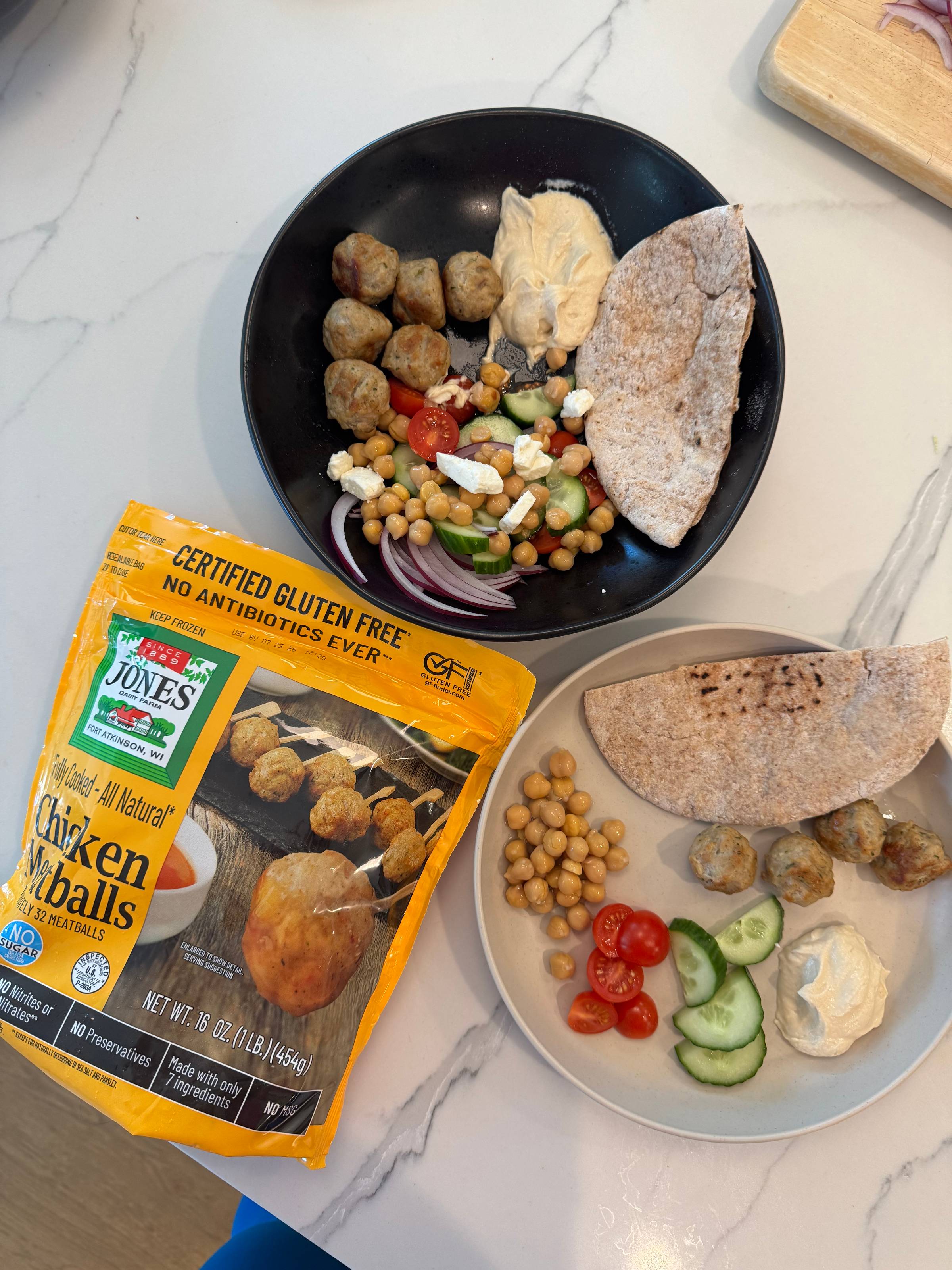 Jones Dairy Farm meatballs in a bowl