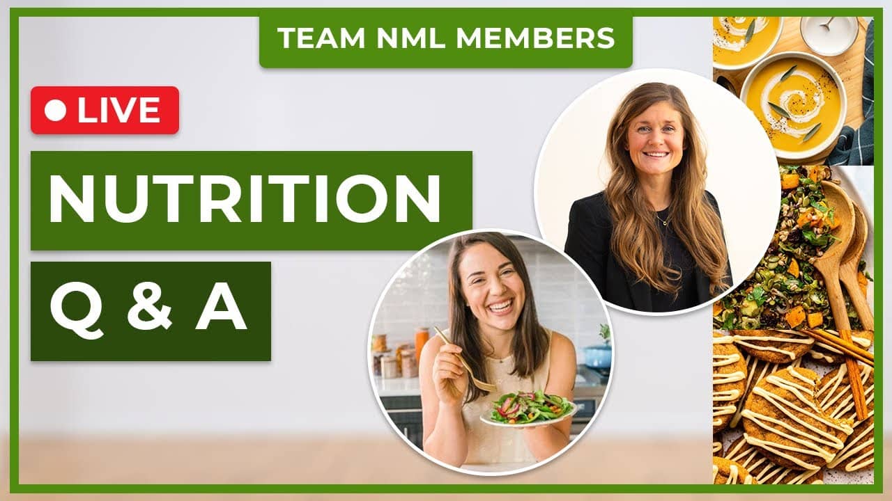 Live nutrition Q+A with Lauren Twigge