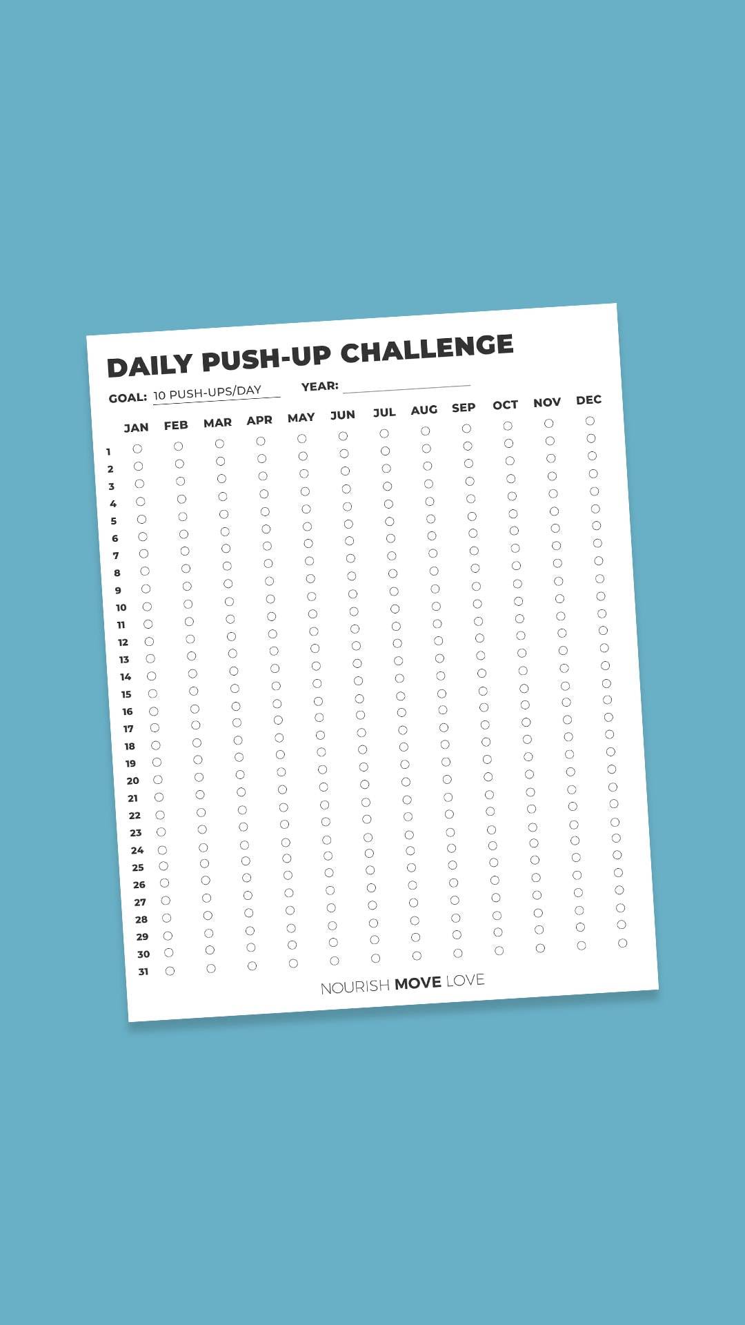 push up tracker pdf